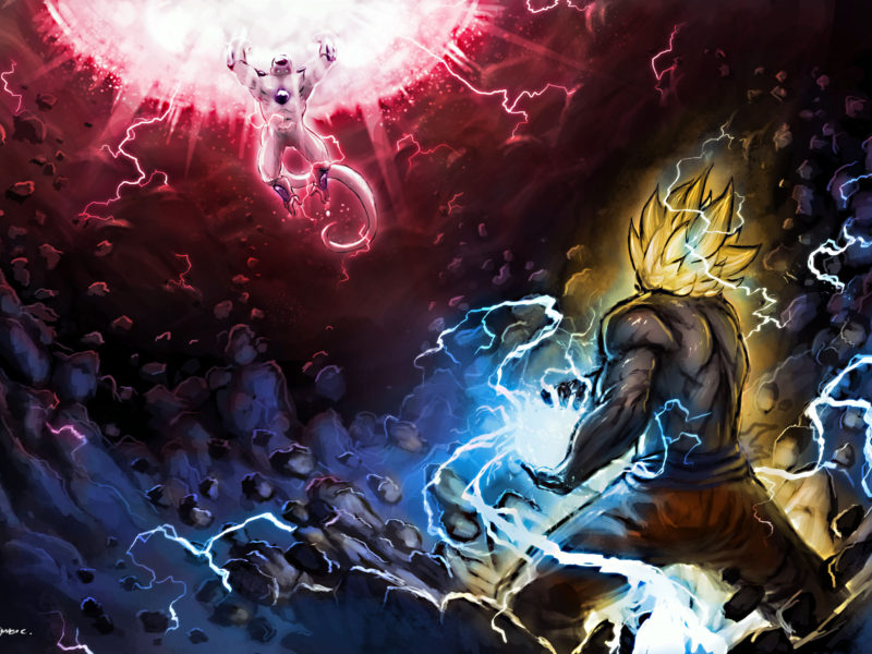 13496 Dragon Ball Z Goku Vs Frieza