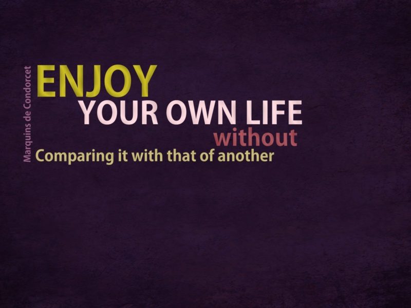 Enjoy Your Own Life2