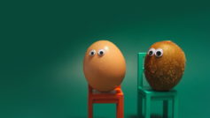Funny Wallpapers Egg On A Stool 095406