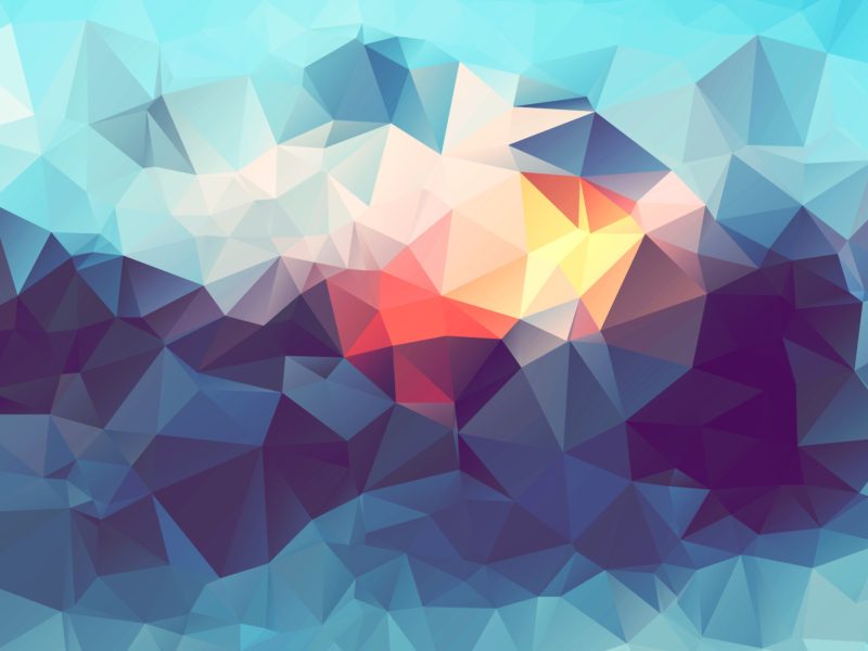 Abstract Low Poly