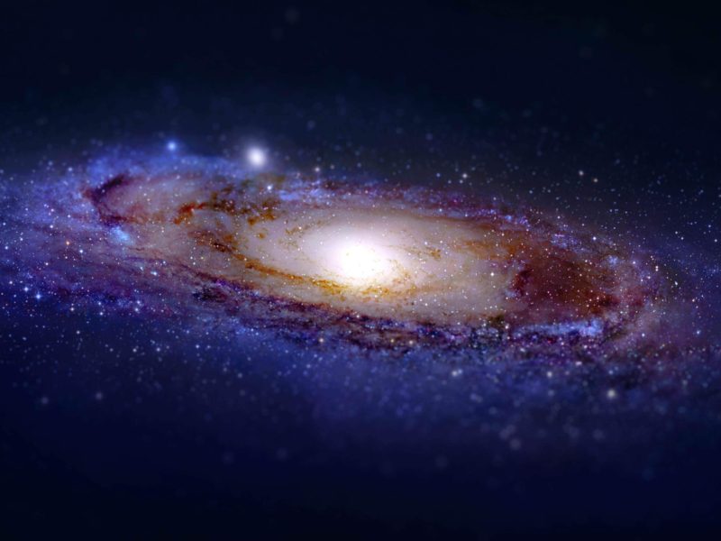 Andromeda Galaxy Tilt Shift