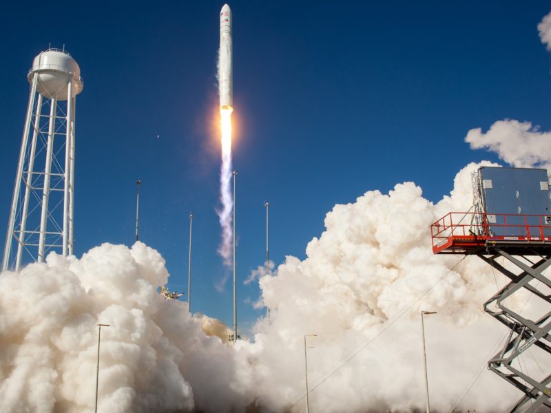 Antares Rocket Test Launch
