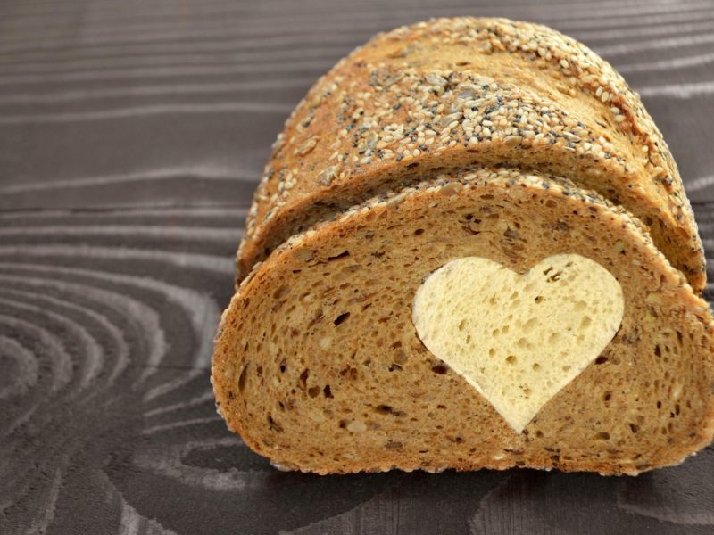 Bread Love Heart