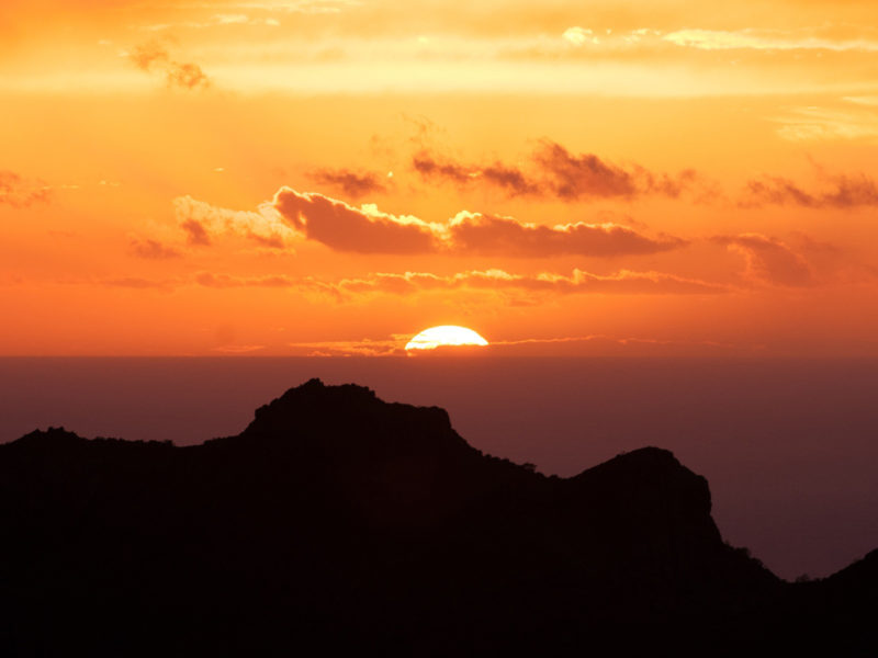 Canary Islands Sunset Wide
