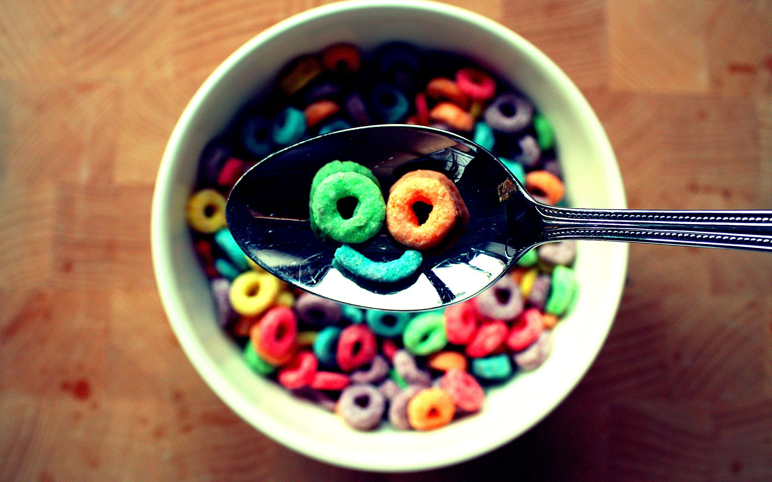Fruit Loops Funny Food - High Definition Wallpaper