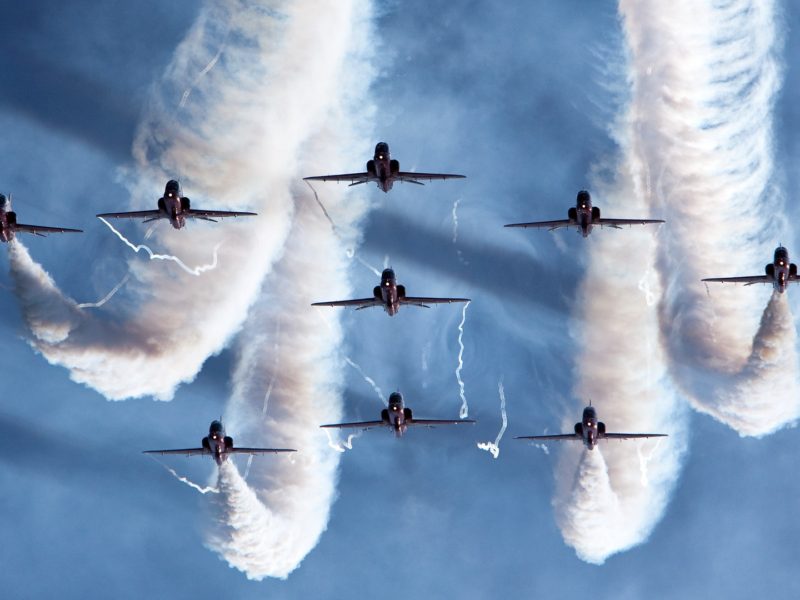 Royal Air Force Aerobatic Team 1920×1080