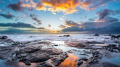 Sunset Maui Hawaiian Island 1600×900