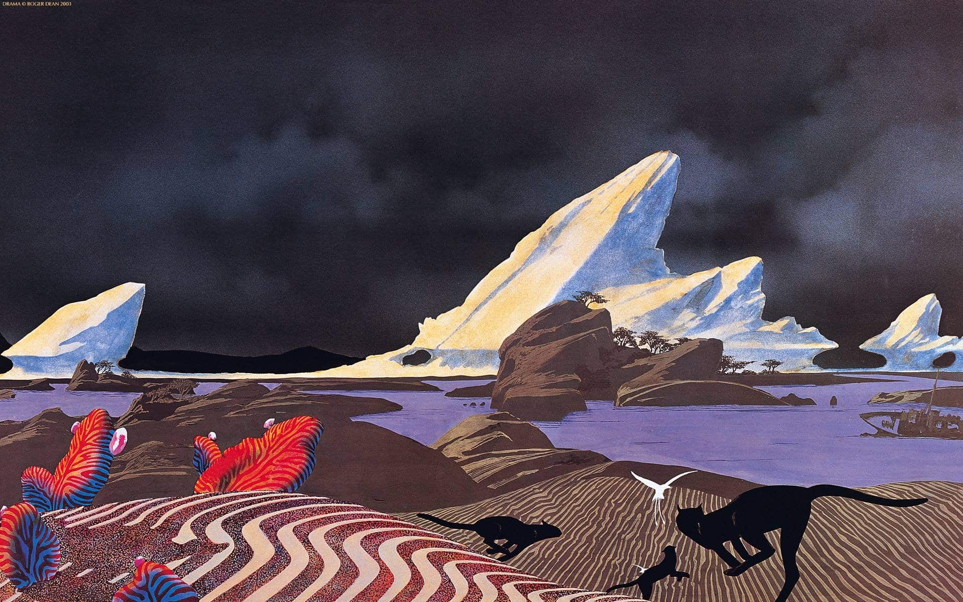 Roger Dean Album Covers Yes