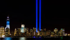 Wtc Memorial Lights September 11 2012