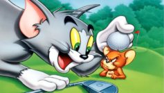 Tom And Jerry with Golf Ball