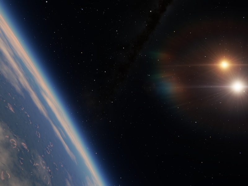 A Screenshot From Space Engine