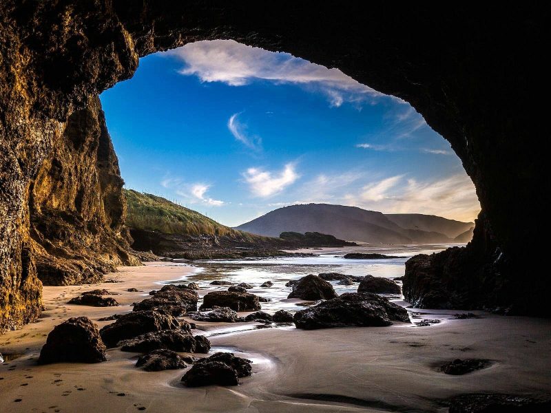 Beach Cave New Zealand