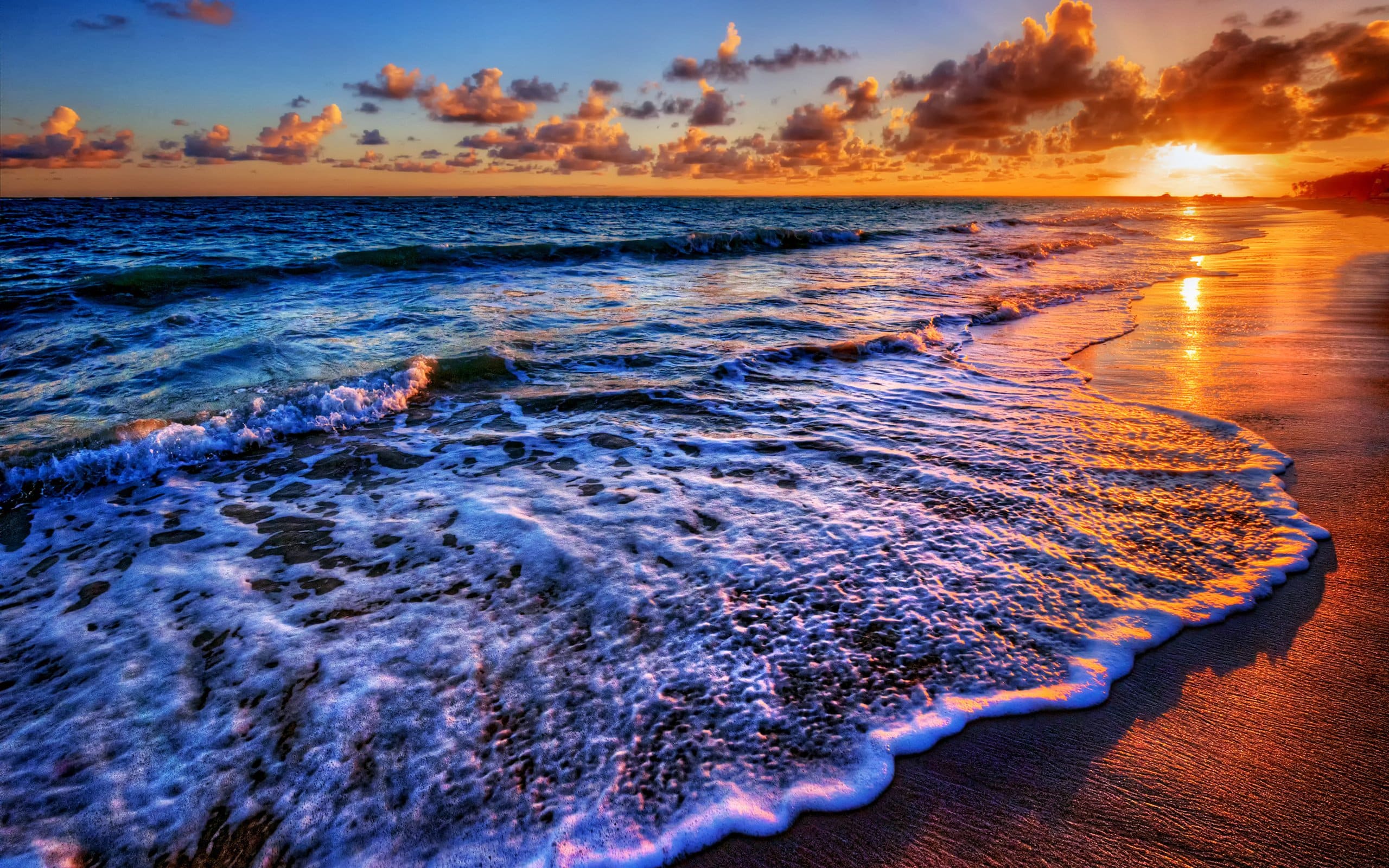 Playa Al Atardecer En Hawaii Fondo De Pantalla K Ultra Hd Id Images