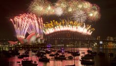New Year’s Eve fireworks show at Sydney Harbour Bridge