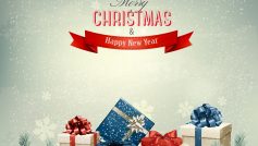 Merry Christmas And Happy New Year Presents 2560×1600