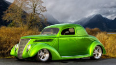 1936 Ford Coupe (lime)