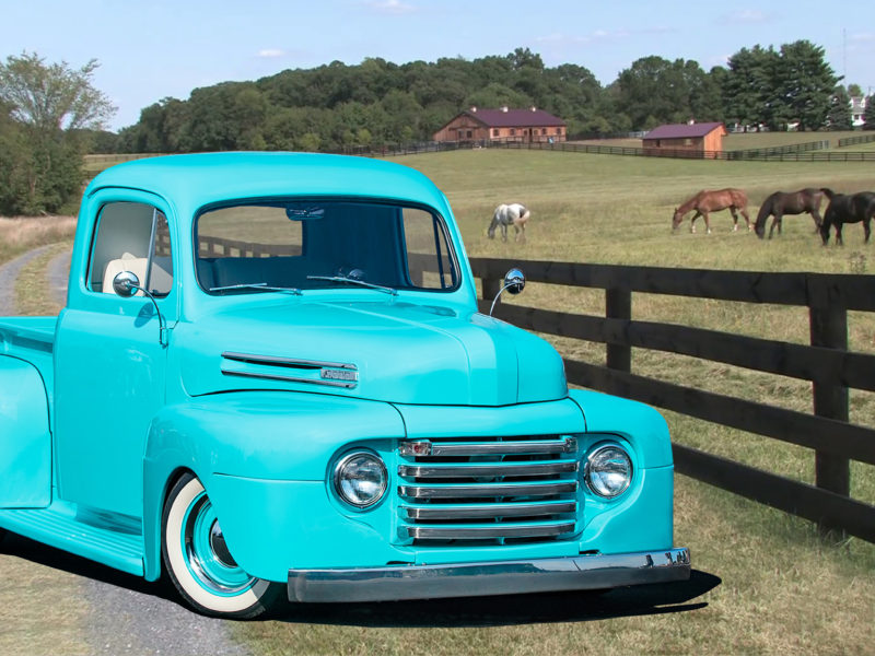 1950 Ford Pickup (lt. Blue)