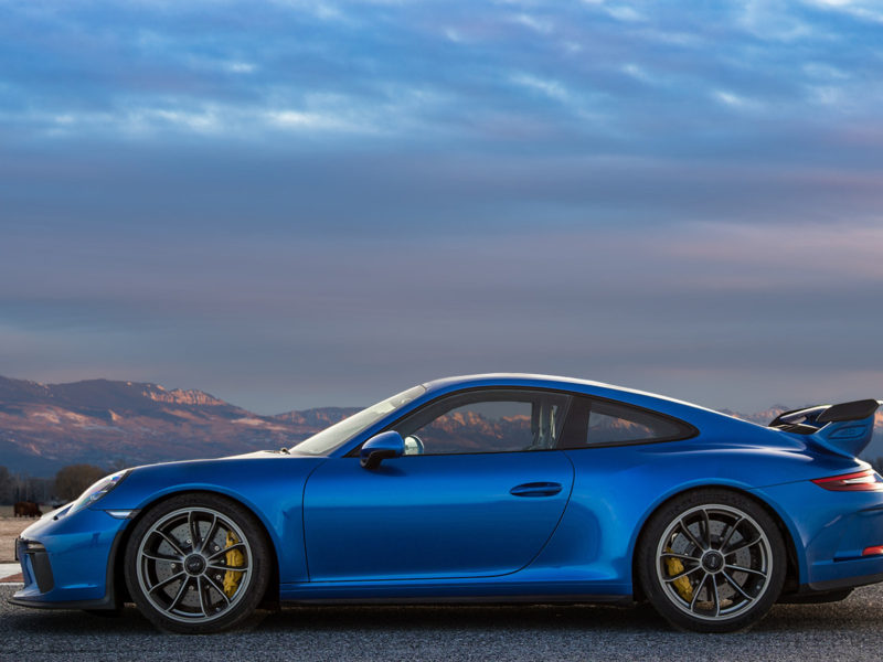 Porsche 911 Gt3 Rs (blue)