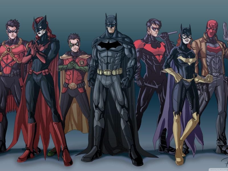 The Bat Family DC Comics Art Works