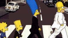 The Simpsons at Abbey Road