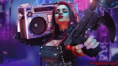 Cyberpunk 2077：girl 2020 (Neon Concept Art)
